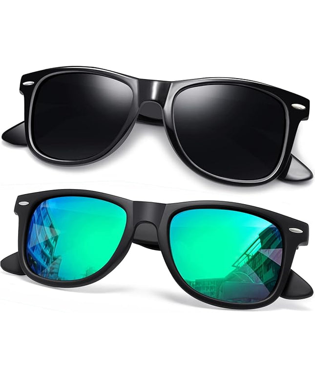 Joopin Square Sunglasses Polarized UV Protection Trendy Designer Sun Glasses Men Women