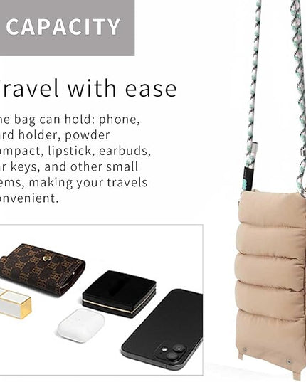 ACUARIO Crossbody Bag for Women, Tote Bag Purse for Work, Travel, Gym – Small Shoulder Bag, Stylish Women’s Tote Handbag