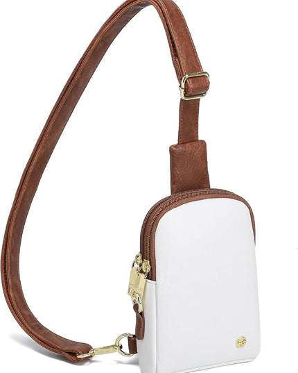INICAT Sling Bag for Women Touchscreen Small Crossbody Cell Phone Purse Fanny Pack