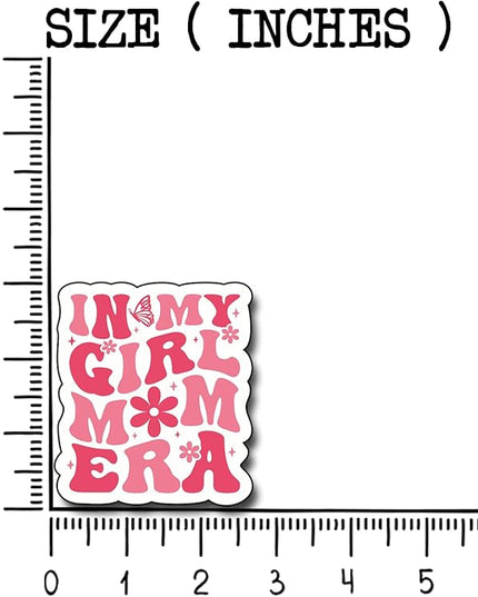 (3Pcs) in My Girl Mom Era Sticker, Decal Gifts for Mom Mama Grandma Nana Funny Decorate Books Laptop Phone Water Bottles Kindles Stickers Tumbler Sticker Waterproof Vinyl Decorate Sticker 3" Inch