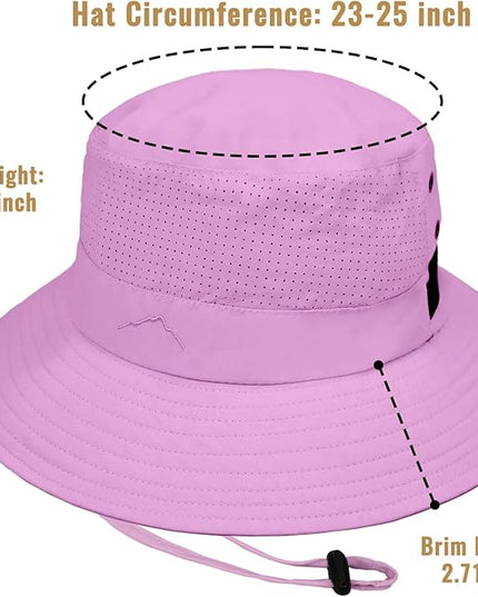 Cooling Sun Bucket Hat for Men Women Fishing Beach Safari Hats for Golf Hiking Hunting Outdoor UPF 50+