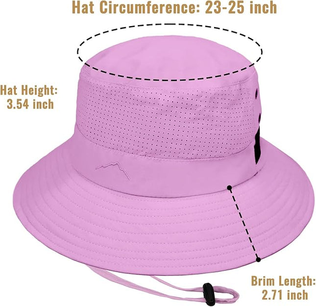 Cooling Sun Bucket Hat for Men Women Fishing Beach Safari Hats for Golf Hiking Hunting Outdoor UPF 50+