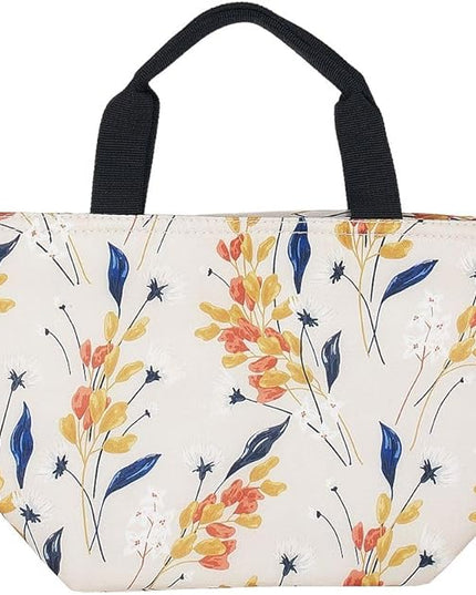 ECO CHIC Insulated Lunch Bag - Waterproof, Reusable Office Lunch Tote Bag for Women & Men - Durable Cooler in Cute Colorful Designs - Ideal for daily lunching