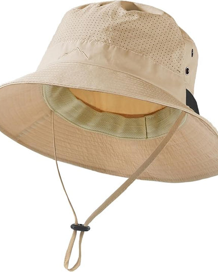 Cooling Sun Bucket Hat for Men Women Fishing Beach Safari Hats for Golf Hiking Hunting Outdoor UPF 50+