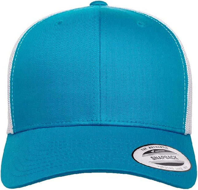 Yupoong Classic Premium Mesh 6 Panel Retro Trucker Cap | Mid Profile Snapback | OSFA | Bulk Pack Available