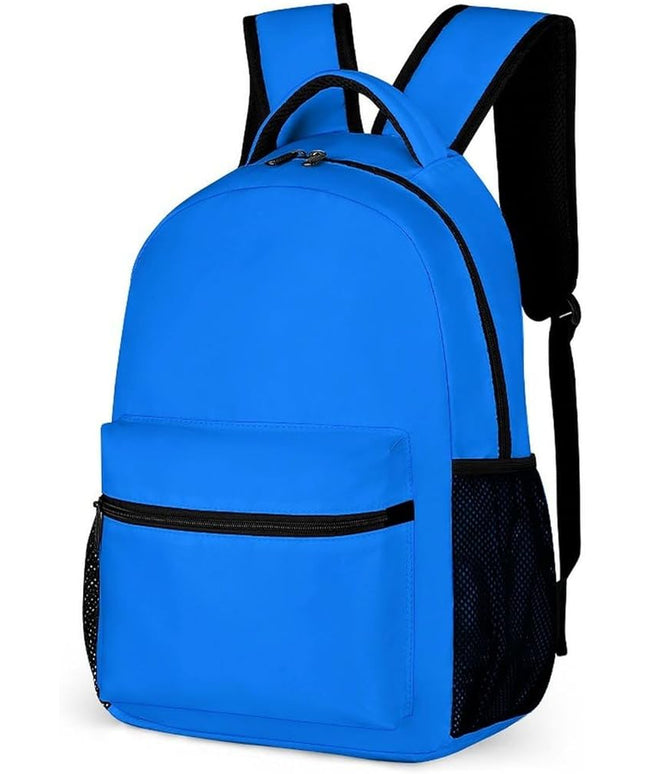 Fashion Electric Blue Backpack Lightweight Large Capacity Laptop Daybag for Travel Work