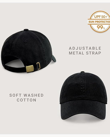 CHOK.LIDS Everyday Premium Dad Hat Unisex Cotton Baseball Cap for Men and Women Adjustable Lightweight Polo Style Curved Brim