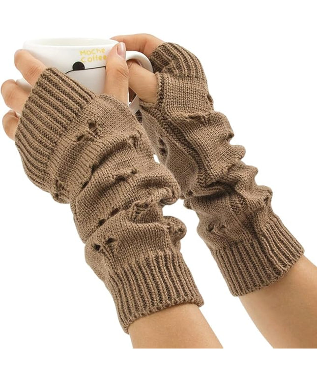 Arm Warmers Fairy Grunge Fingerless Punk Goth Emo Gloves Y2K Accessories Cottagecore