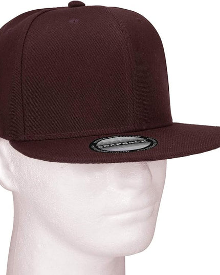 Classic Snapback Hat Cap Hip Hop Style Flat Bill Blank Solid Color Adjustable Size