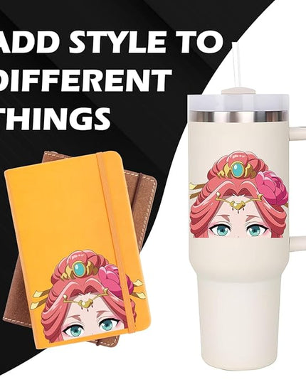 The Court Herbalist Diaries MaoMao Jinshi Anime Manga Decal Stickers for Cars Laptop Skateboard Wall Decor UV Resistant (Gyokuyō)