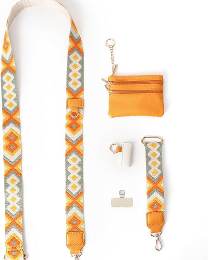 Cell Phone Strap Crossbody Universal Phone Lanyard Adjustable Strap Compatible with Most Smartphones Aztech