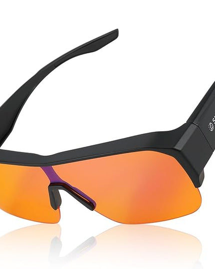 100% Blue Light Blocking Glasses - Women + Men - Better Sleep - Anti Eye Strain Protection - Computer Screens Gaming