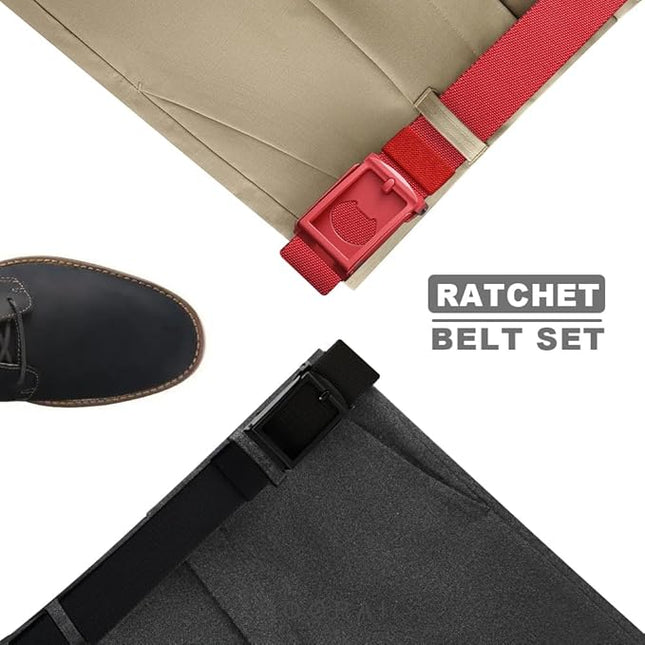 DOOPAI Stretch Canvas Belt for Men, Adjustable Elastic Holeless Web Belt for Casual, Golf, and Work, with Bottle Opener