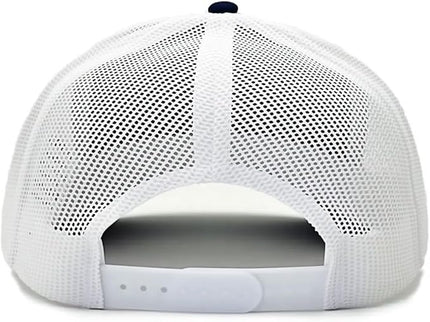 Old Glory PVC Curved 5 Panel Rope Hat, Adjustable Snapback Baseball Cap, Perfect for Outdoor Sports