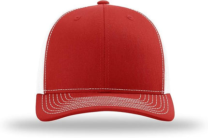 Richardson 112 Trucker Hat - Premium Adjustable Snapback Hat - Structured Six Panel Richardson Blank Caps