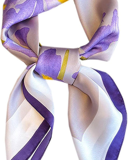 Neck Scarf For Womens Silky Head Scarves Hair Bandanas Square Scarf Fashion Accessories lightweight
