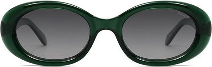 SOJOS Small Retro Oval Polarized Sunglasses for Women Men 90s Vintage UV400 Protection Tiny Sun Glasses SJ2286