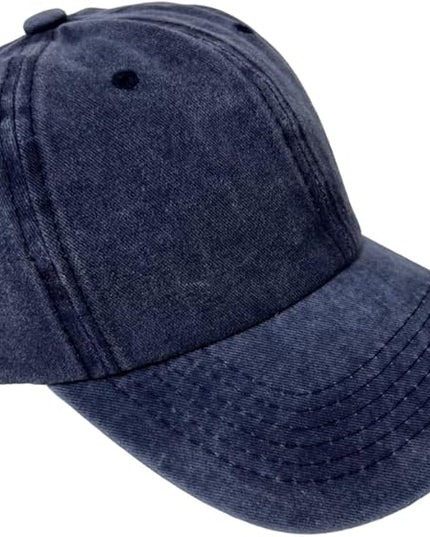 Roytrense Unisex 100% Cotton Washed Low Profile Dad Hat - Adjustable Baseball Cap for Outdoor Activities
