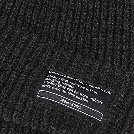 UNDERCONTROL Winter Trawler Fisherman Beanie Men Women Unisex Stylish Plain Docker Skull Hat Roll up Watch Cap Color Pack