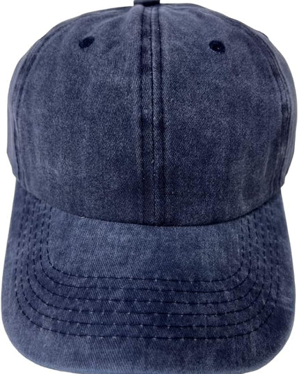 Roytrense Unisex 100% Cotton Washed Low Profile Dad Hat - Adjustable Baseball Cap for Outdoor Activities