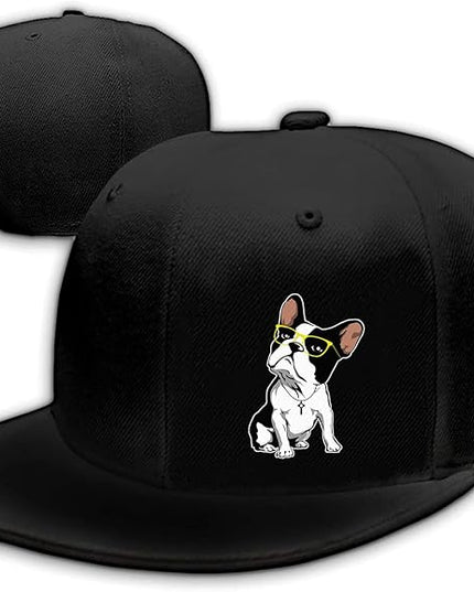 Skull Finger Flat Bill Hats for Men Black Mens Snapback Hat Baseball Cap Fitted Hat Rock N Roll Skeleton Hand Snap Backpack