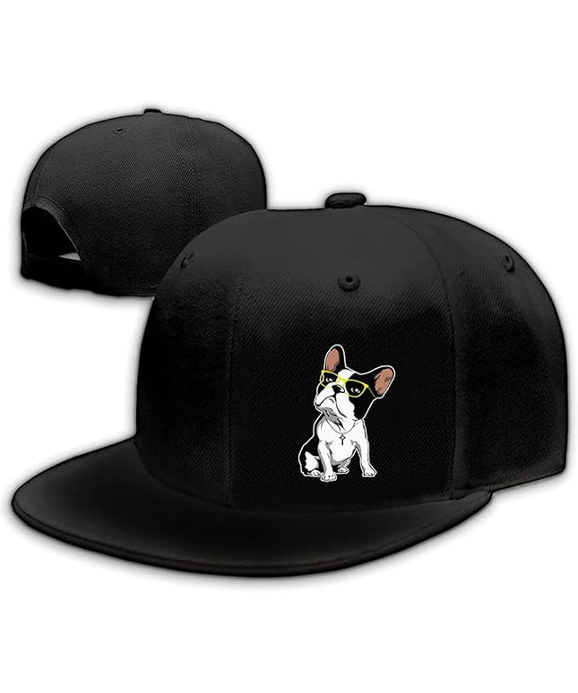 Skull Finger Flat Bill Hats for Men Black Mens Snapback Hat Baseball Cap Fitted Hat Rock N Roll Skeleton Hand Snap Backpack