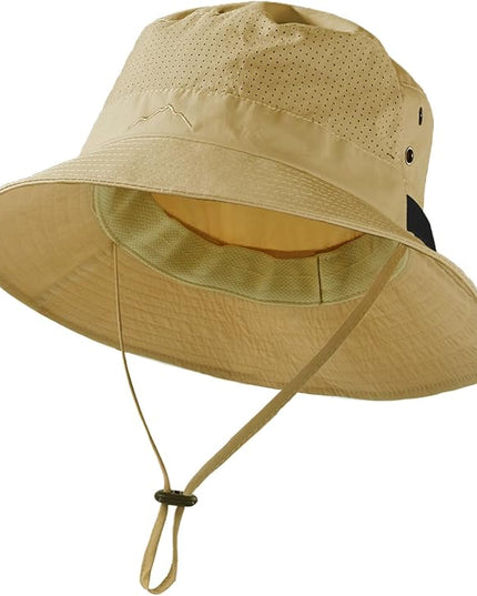 Cooling Sun Bucket Hat for Men Women Fishing Beach Safari Hats for Golf Hiking Hunting Outdoor UPF 50+