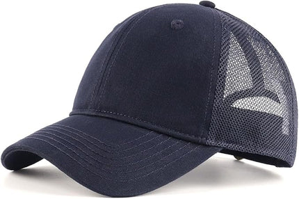 Zylioo XL XXL Oversize Baseball Cap, 100% Cotton Adjustable Dad Hat for Big Heads 23.5"-25.5", Soft Crown Large Size Cap