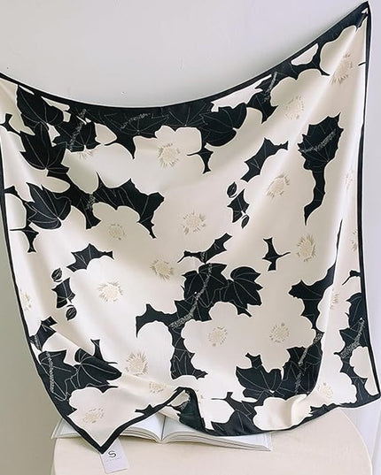 Headscarf Large Square Scarf 35" Fashion Scarves Silk Feeling Hair Wrapping Scarfs Hairscarf BA16