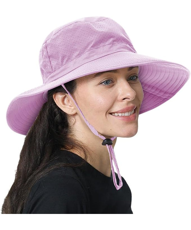 ZOORON Boonie Hat UPF 50+ Cooling Sun Hat for Men and Women,Wide Brim Bucket Hats with UV Protection for Safari Hiking Beach