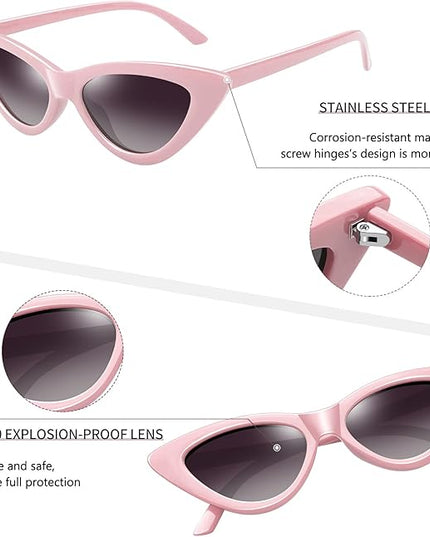 Joopin Polarized Cat Eye Sunglasses for Women Vintage Cateye Sun Glasses UV400 Protection