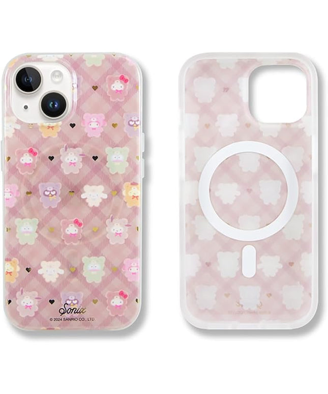 Sonix x Sanrio Protective Phone Case for iPhone 15, 14, 13 | Compatible with Magsafe | 10ft Drop Tested | Hello Kitty & Friends Latte Bears