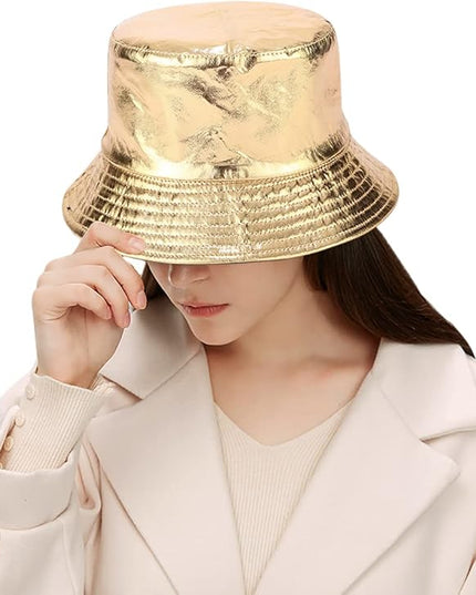 Malaxlx Unisex Bucket Hat Beach Sun Hat Aesthetic Fishing Hat for Men Women Teens, Reversible Double-Side-Wear