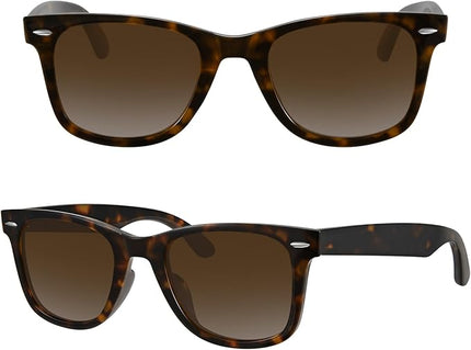 MEETSUN Polarized Sunglasses for Women Men Classic Retro Square Frame Driving Sun Glasses UV Protection