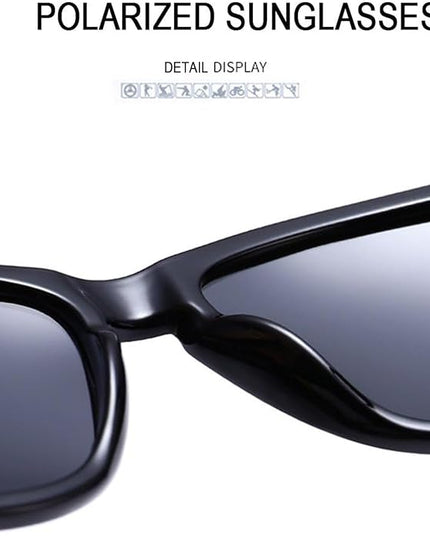 Joopin Square Sunglasses Polarized UV Protection Trendy Designer Sun Glasses Men Women