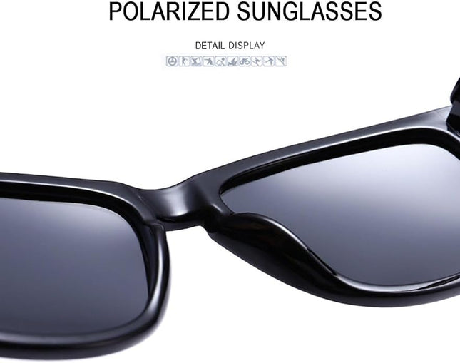 Joopin Square Sunglasses Polarized UV Protection Trendy Designer Sun Glasses Men Women