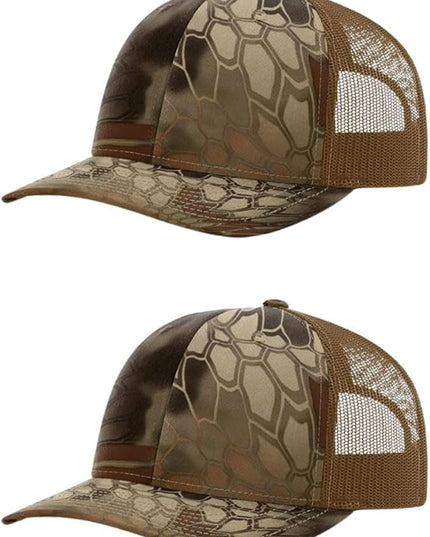 Richardson 112 Classic Six-Panel Adjustable Snapback Trucker Cap | Bulk Packs Available