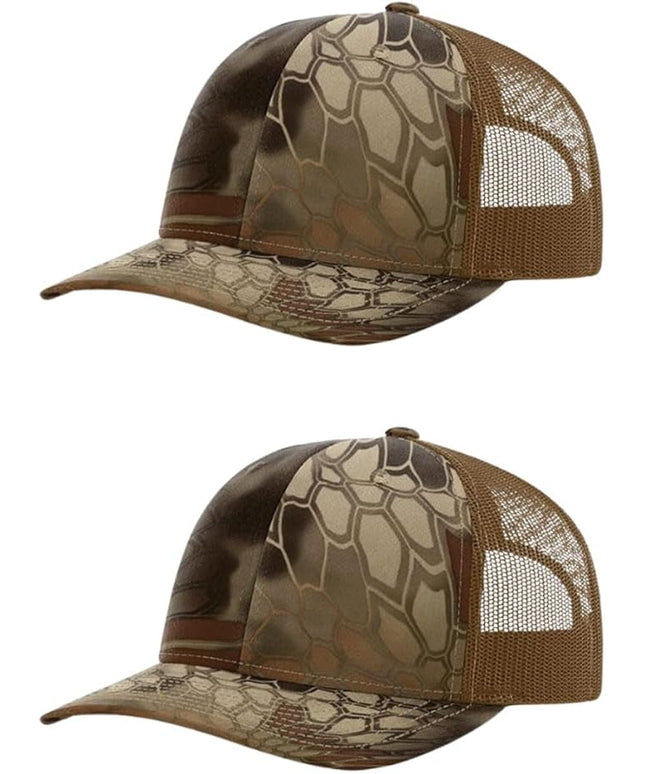 Richardson 112 Classic Six-Panel Adjustable Snapback Trucker Cap | Bulk Packs Available
