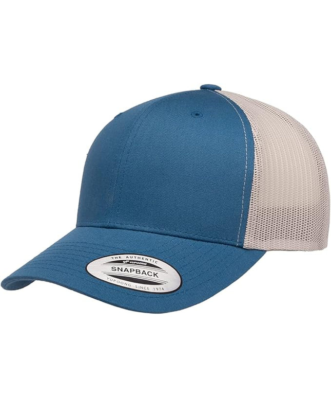 Yupoong Classic Premium Mesh 6 Panel Retro Trucker Cap | Mid Profile Snapback | OSFA | Bulk Pack Available