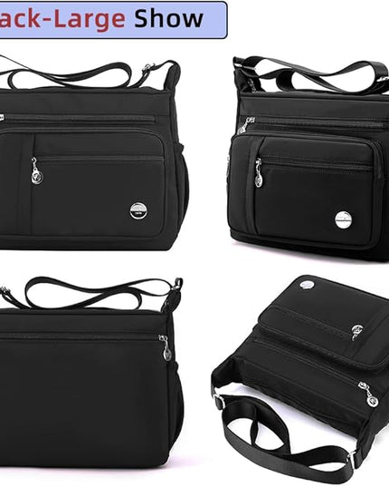 MINTEGRA Women Shoulder Handbag Roomy Multiple Pockets Bag Ladies Crossbody Purse Fashion Tote Top Handle Satchel