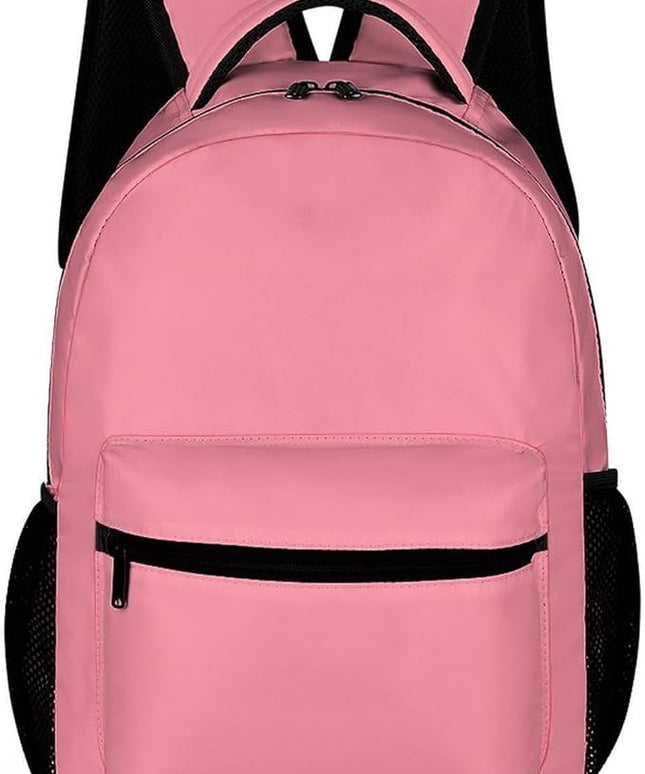 Fashion Salmon Backpack Lightweight Large Capacity Laptop Daybag for Travel Work