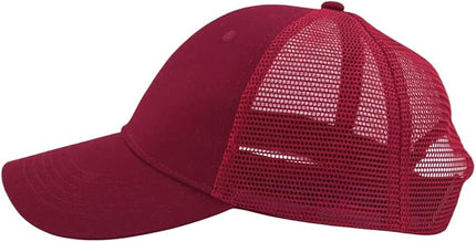 TSSGBL Classic Mesh Trucker Hat, Small & OSFM & XXL Options, Men Women Basic Adjustable Snapback Plain Blank Baseball Cap
