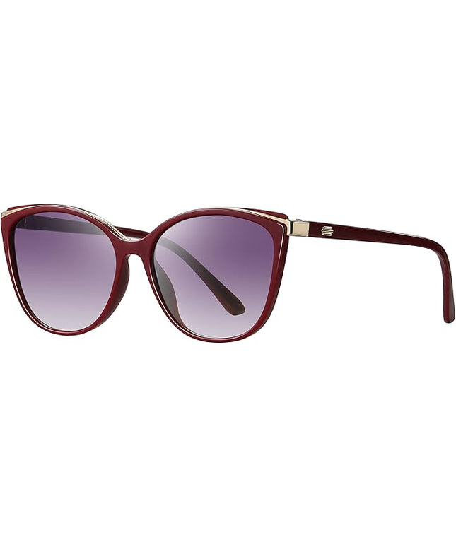 Trendy Cat Eye Sunglasses for Women Fashion Cateye UV400 Protection Glasses CL22017