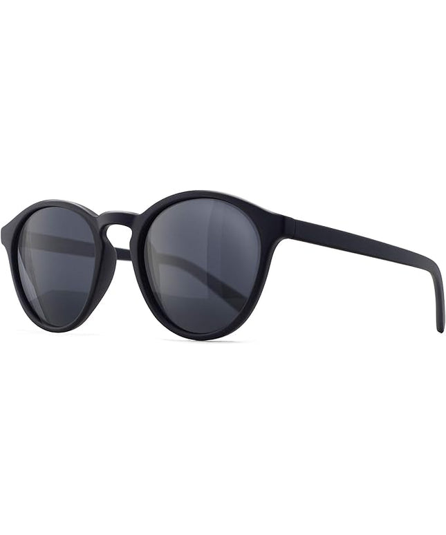 SUNGAIT Classic Vintage Round Polarized Sunglasses for Women Men Retro Style UV400
