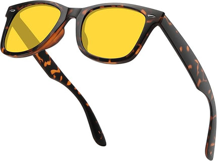 MEETSUN Polarized Sunglasses for Women Men Classic Retro Square Frame Driving Sun Glasses UV Protection