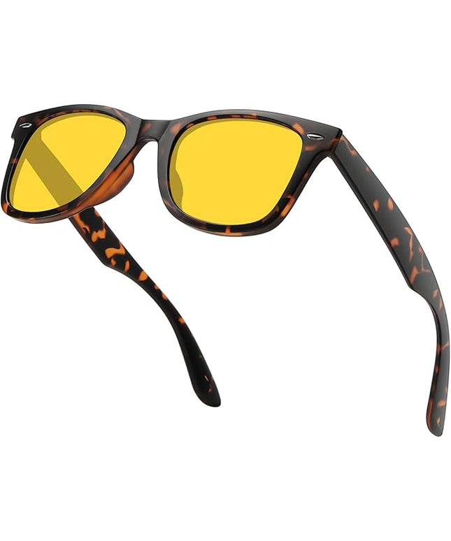 MEETSUN Polarized Sunglasses for Women Men Classic Retro Square Frame Driving Sun Glasses UV Protection