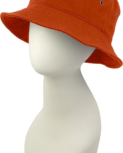 Utmost Bucket Hat 100% Cotton & Denim Lightweight Packable Outdoor Summer Beach Fishing Sun Hat