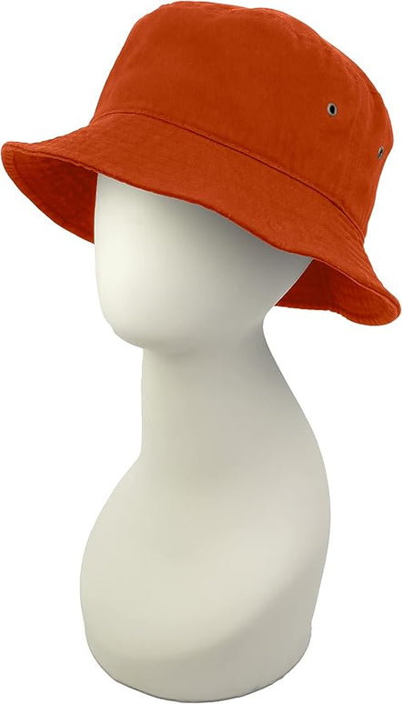 Utmost Bucket Hat 100% Cotton & Denim Lightweight Packable Outdoor Summer Beach Fishing Sun Hat