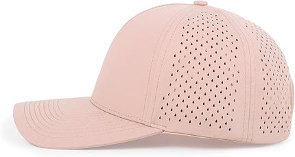 kozinu Quick Dry Baseball Cap Curved Brim Snapback Hat Laser Cut Mesh Ball Cap Golf Ball Cap for Men Women