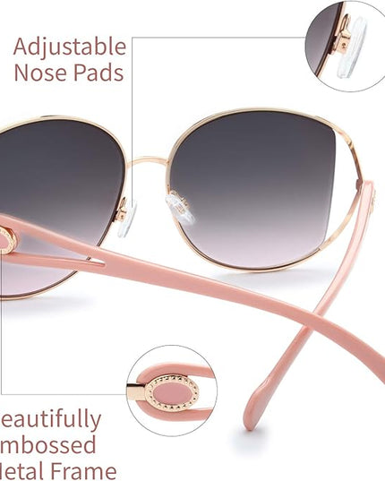 The Fresh Classic Crystal Elegant Women Beauty Design Sunglasses Gift Box